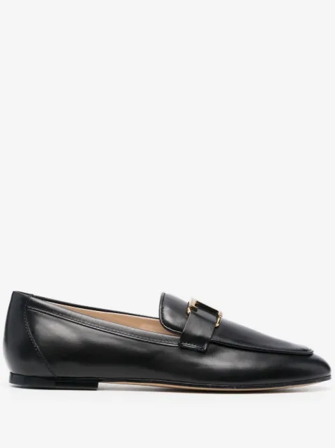 Tod's T-logo leather loafers