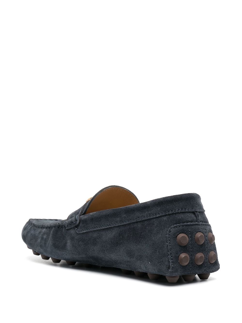 Shop Tod's Gommino T Timeless Loafers In Blue