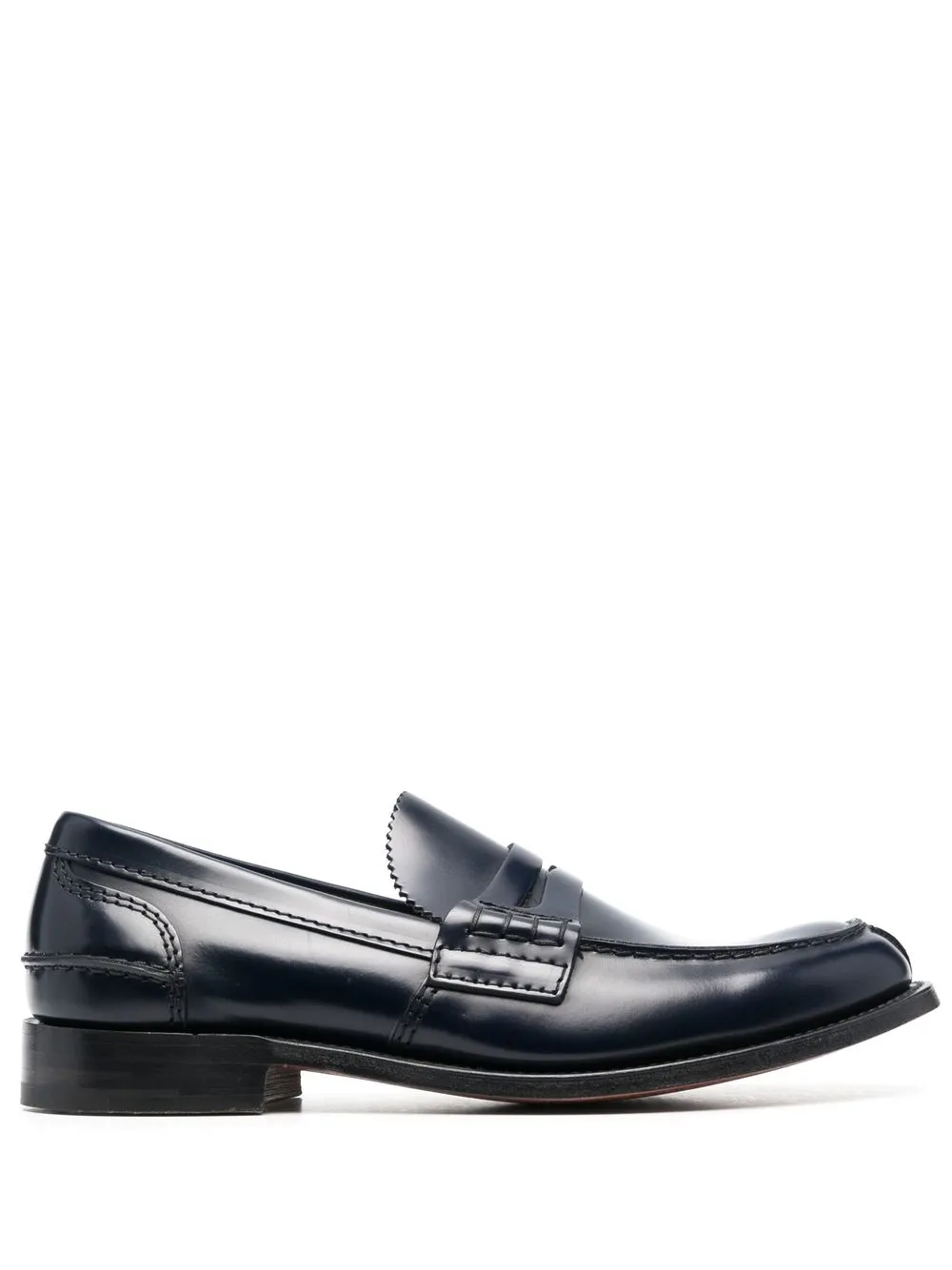 

Church's 25mm leather Turnbridge loafers - Blue