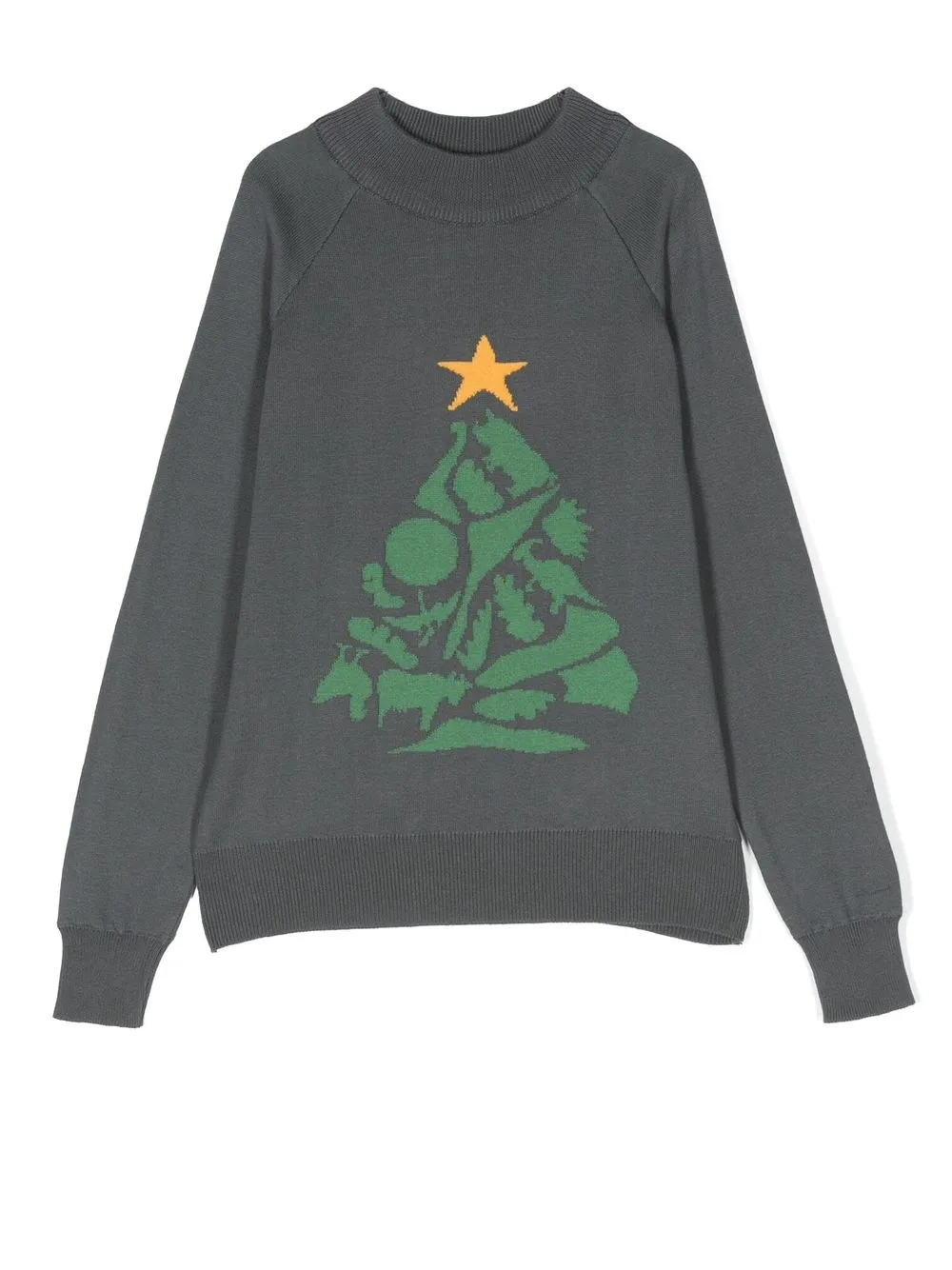 

INFANTIUM VICTORIA suéter con motivo de árbol de navidad - Gris