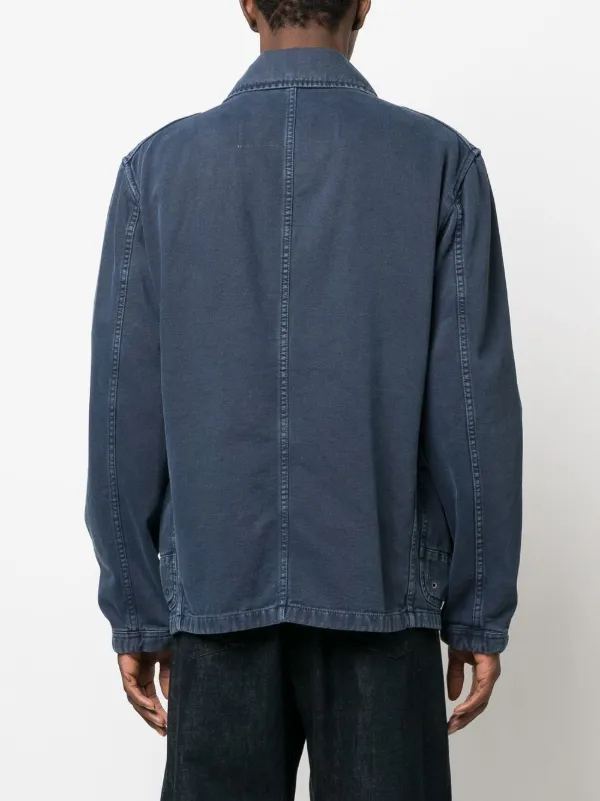Fay clip-fastening Denim Jacket | Blue | FARFETCH