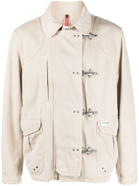 Fay clip-fastening cotton jacket