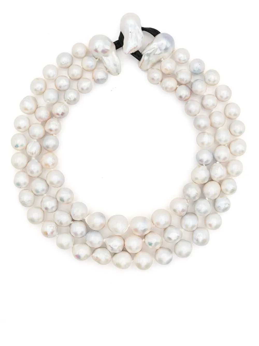 

Monies freshwater pearl necklace - White