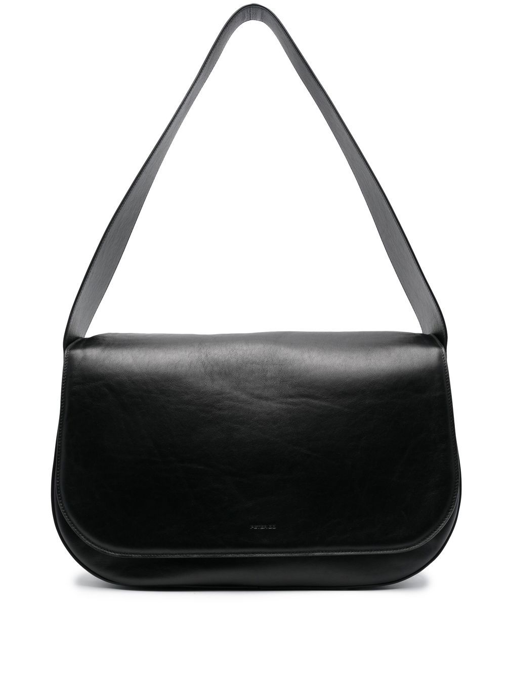 Peter Do debossed-logo Leather Shoulder Bag - Farfetch