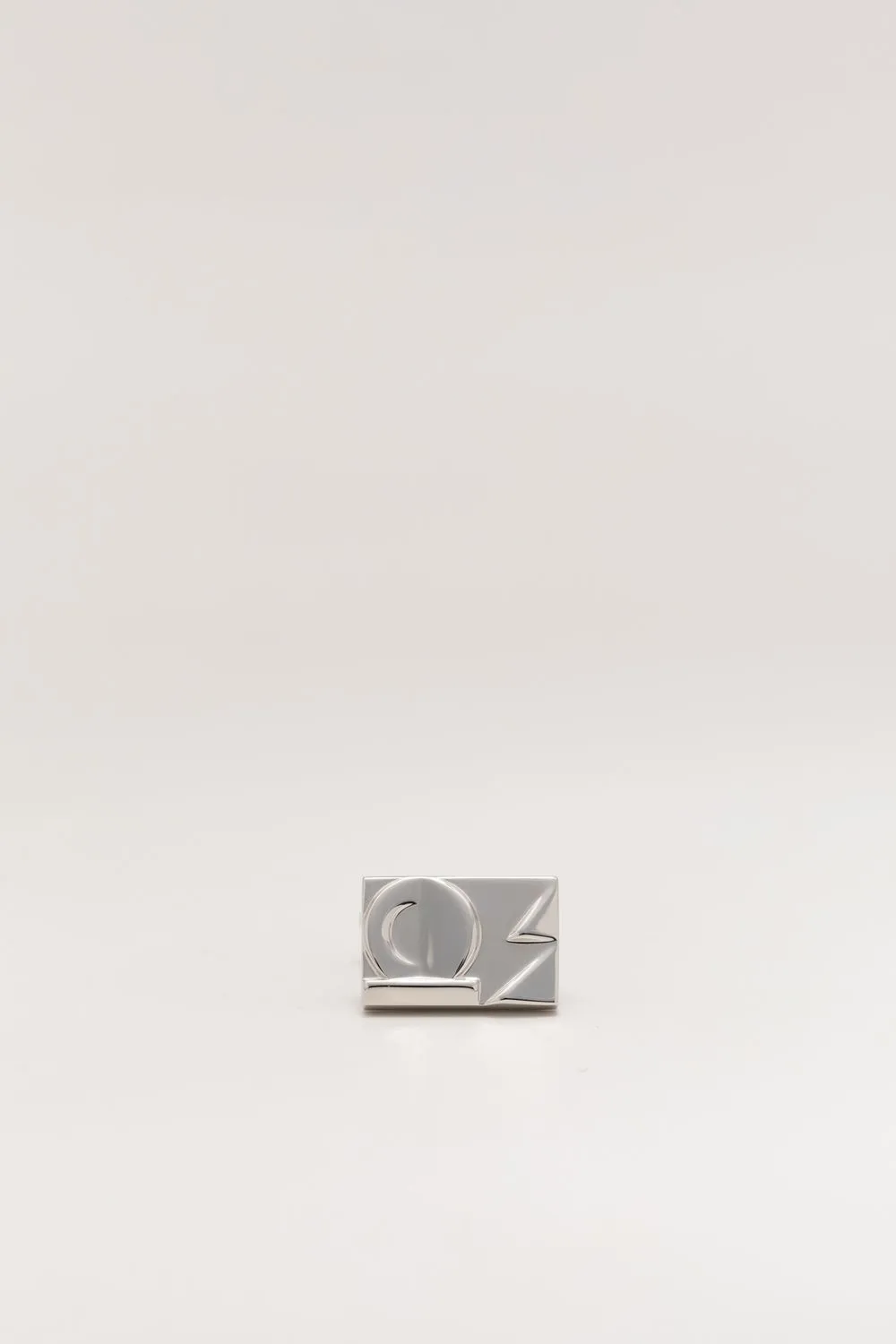 Ferragamo Gancini plaque cufflinks | Silver | Image 1