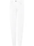 RTA Ele lambskin trousers - White
