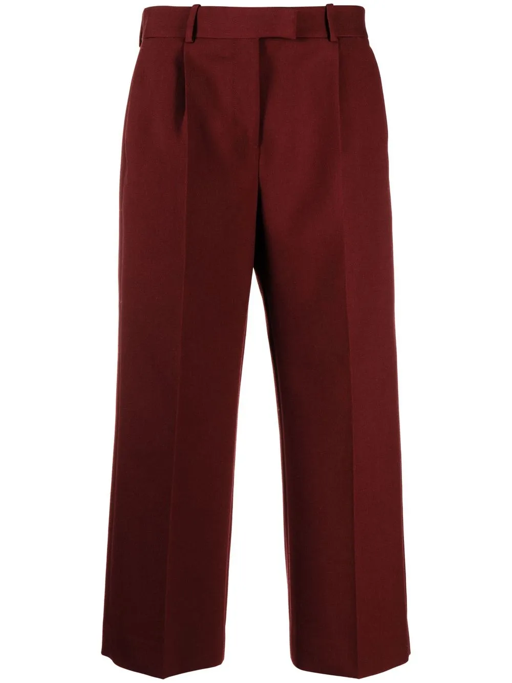 

QUIRA pantalones de vestir capri - Rojo