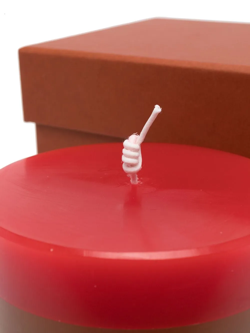 Missoni Single-wick Striped Candle In Red