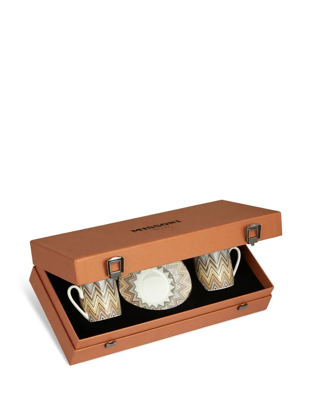 Missoni Zig Zag Jarris Coffee Set In Brown
