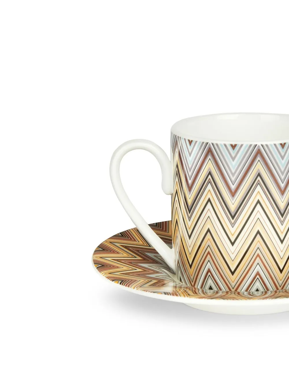 Missoni Zig Zag Jarris Coffee Set In Brown