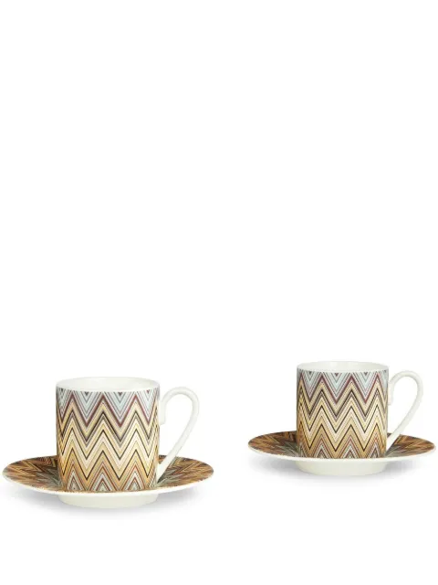 Missoni Home set para café Zig Zag Jarri