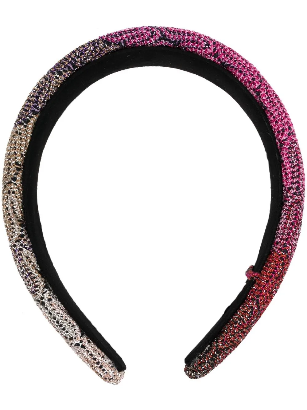 

Missoni bead-embellished headband - Pink