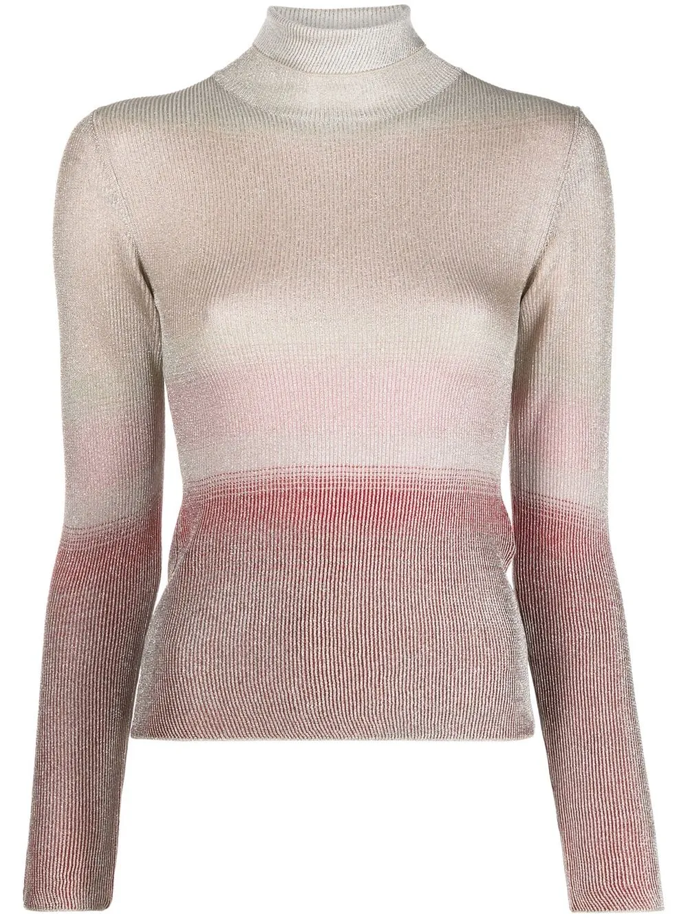 

Missoni glitter gradient ribbed top - Gold