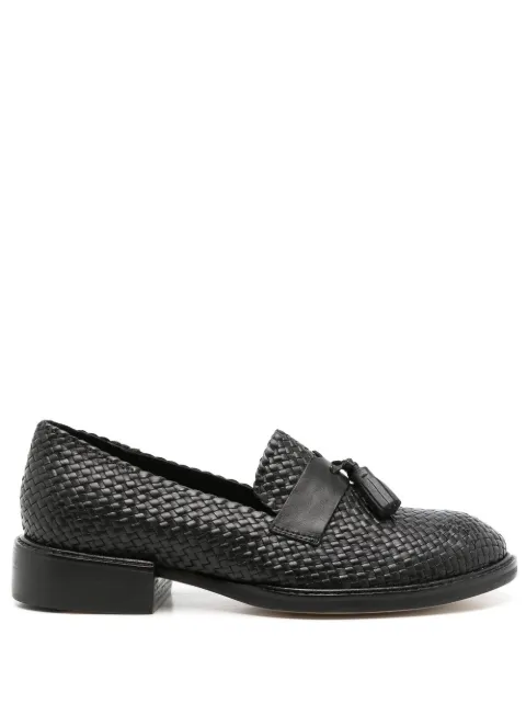 Sarah Chofakian Hockney woven loafers