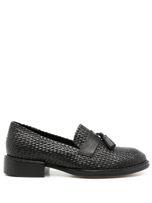 Mocassins Hockney à design tissé - Sarah Chofakian - Modalova