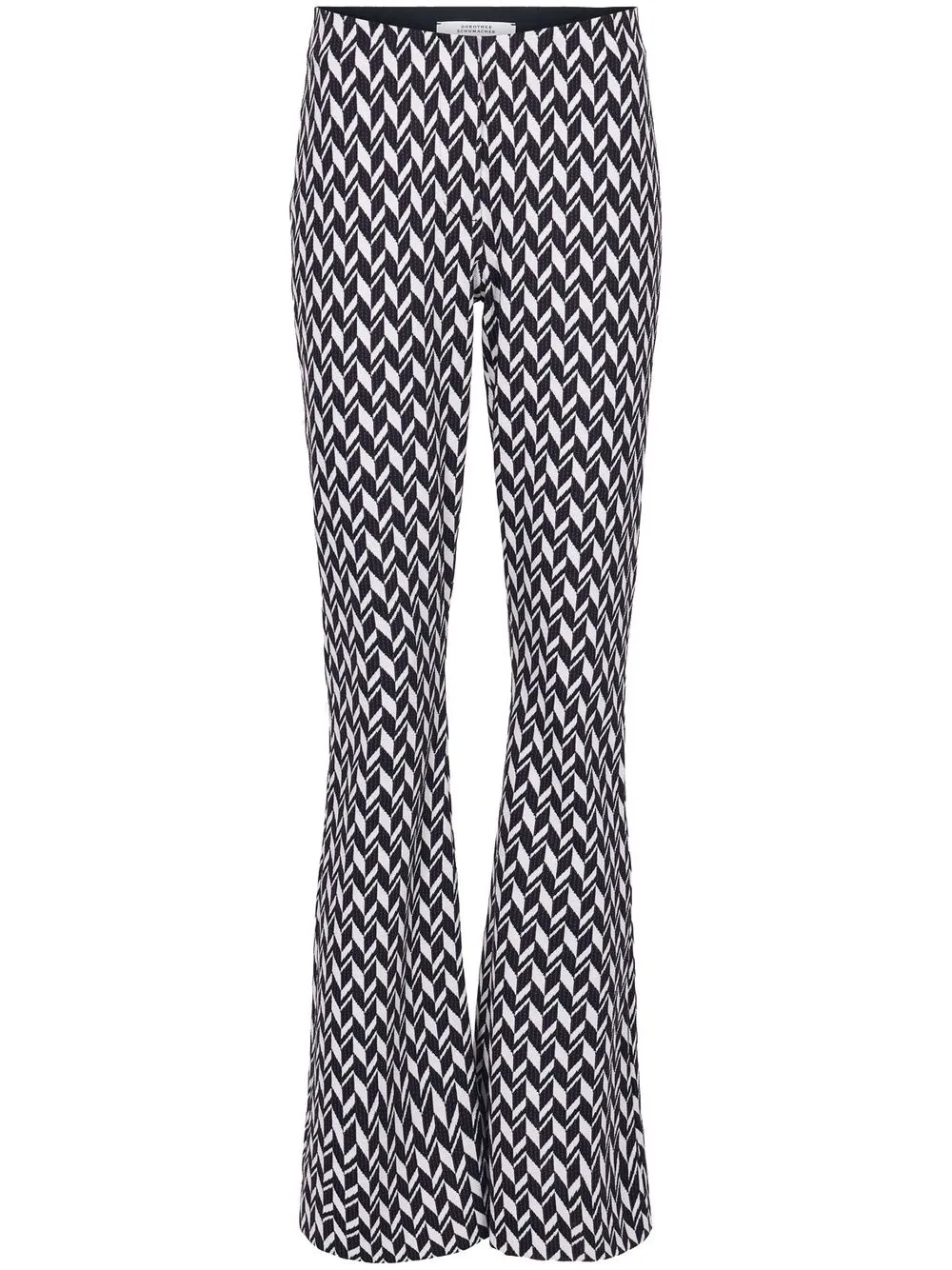 

Dorothee Schumacher Statement jacquard-pattern trousers - Black