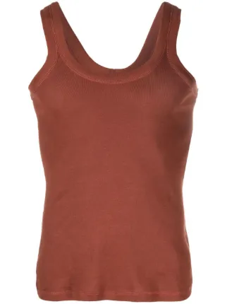 fitted jersey tank