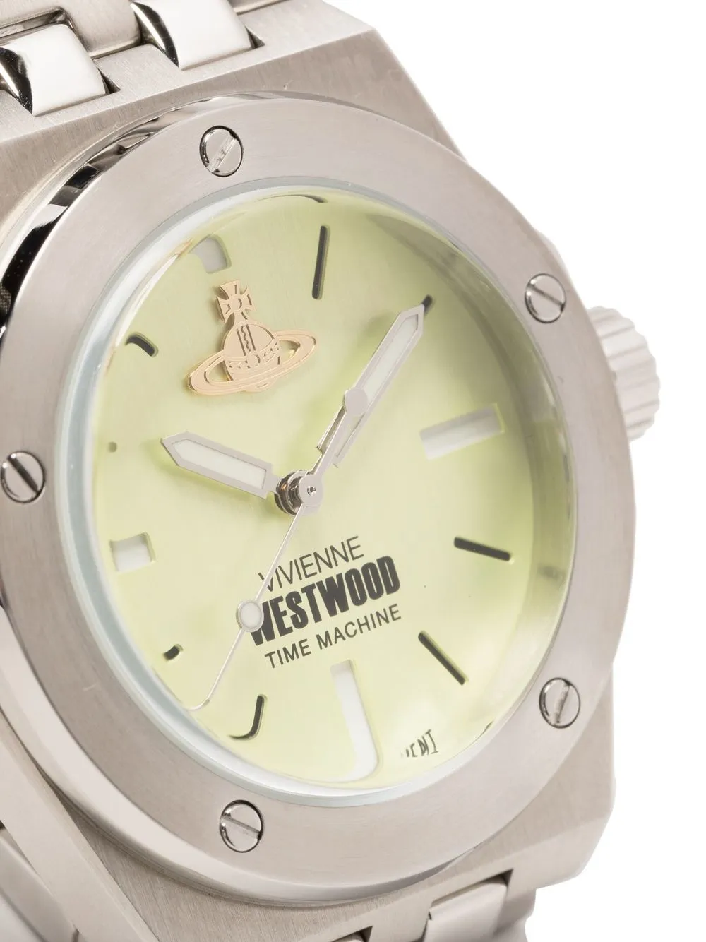 ★Vivienne Westwood★ Leamouth Vivienne Westwood Leamouth Quartz 35mm | Silver | FARFETCH