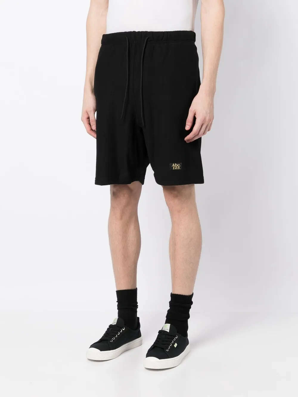 Advisory Board Crystals Joggingshorts met trekkoord Zwart