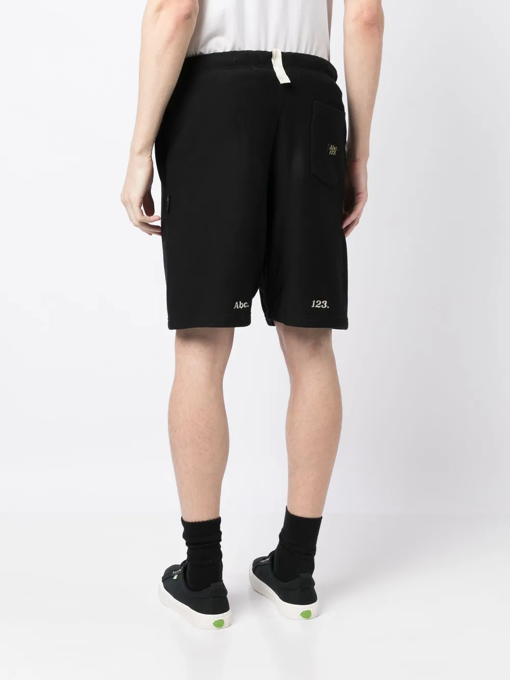 Advisory Board Crystals Joggingshorts met trekkoord Zwart