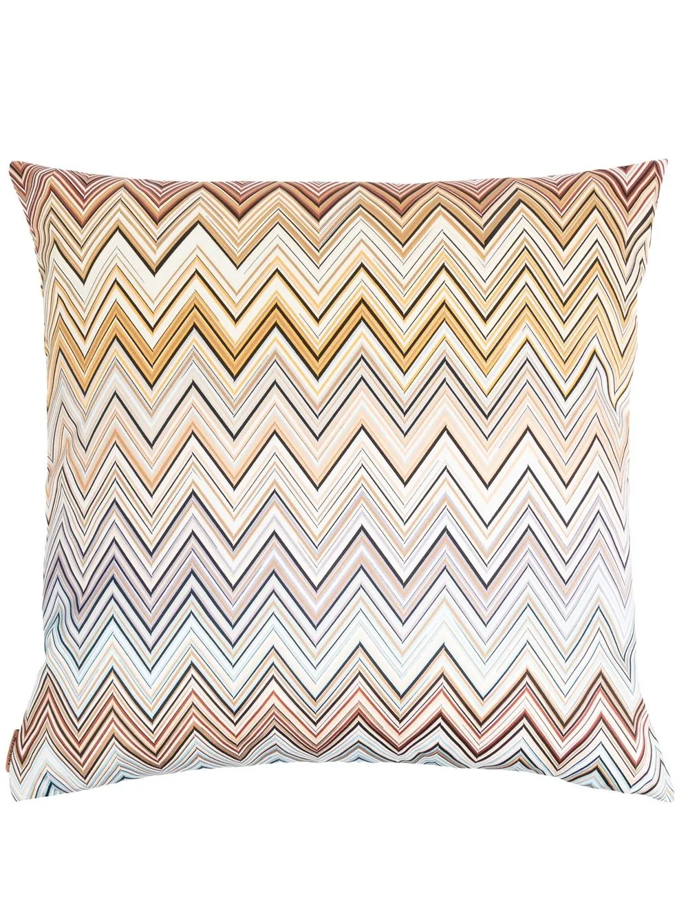 

Missoni 40cmx40cm Jarris chevron-print pillow - White