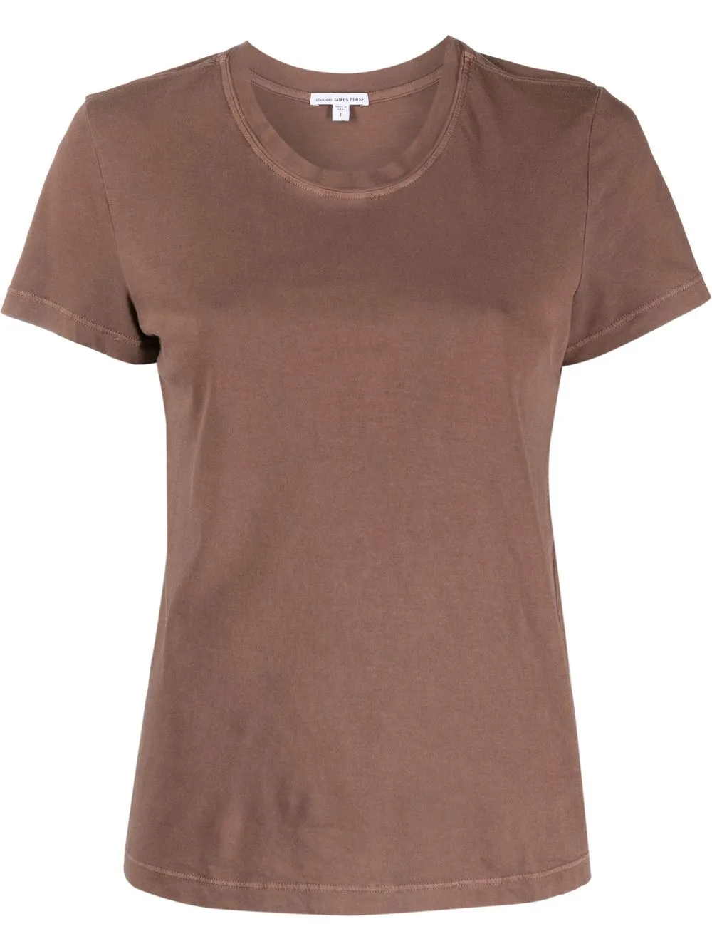 

James Perse short-sleeve cotton T-shirt - MALT PIGMENT