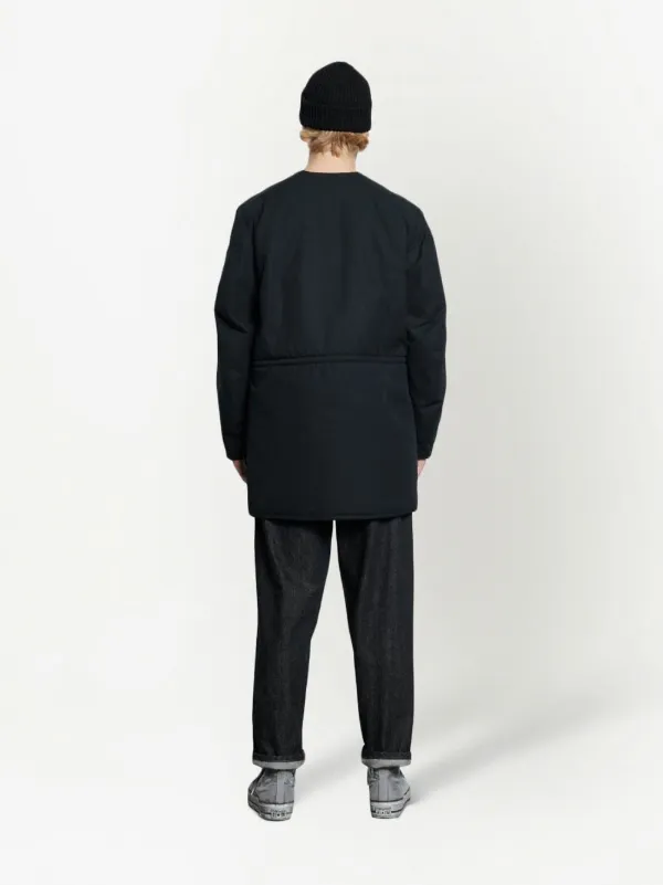 APPLIED ART FORMS アプライド アート フォームズ 23AW AM2-1B LINER COAT ライナーコート  ホワイト L Applied Art Forms AM2-1B Liner Coat | ブラック | FARFETCH JP