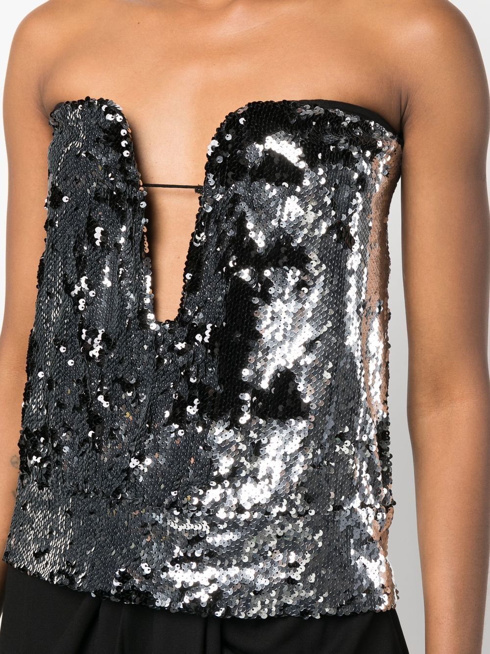 Affordable ISABEL MARANT sequin-embellished plunge top Women