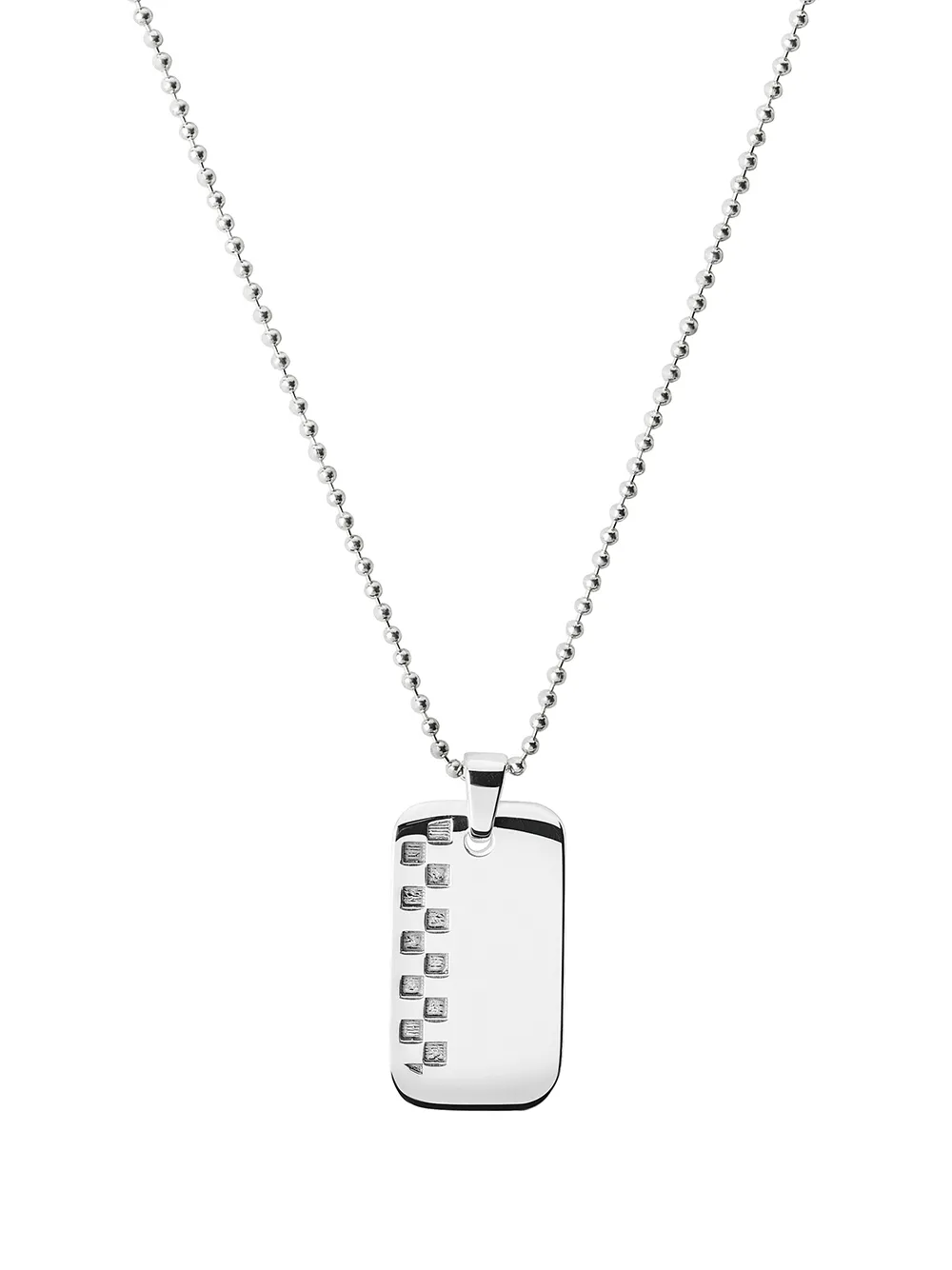 

TANE México 1942 collar con dije Racing Flag - Plateado