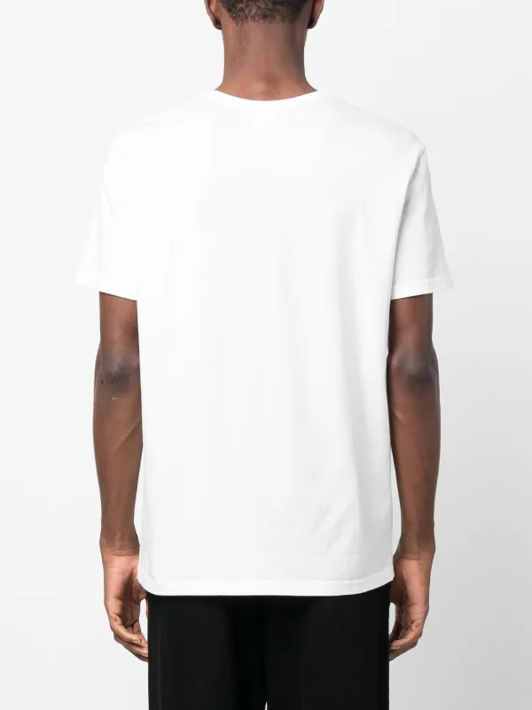 Tシャツ・カットソー FAY Men T Shirts NPMB350133 0UCXB001 White Fay Cotton T-Shirt - White - Men | NPMB3501330UCXB001