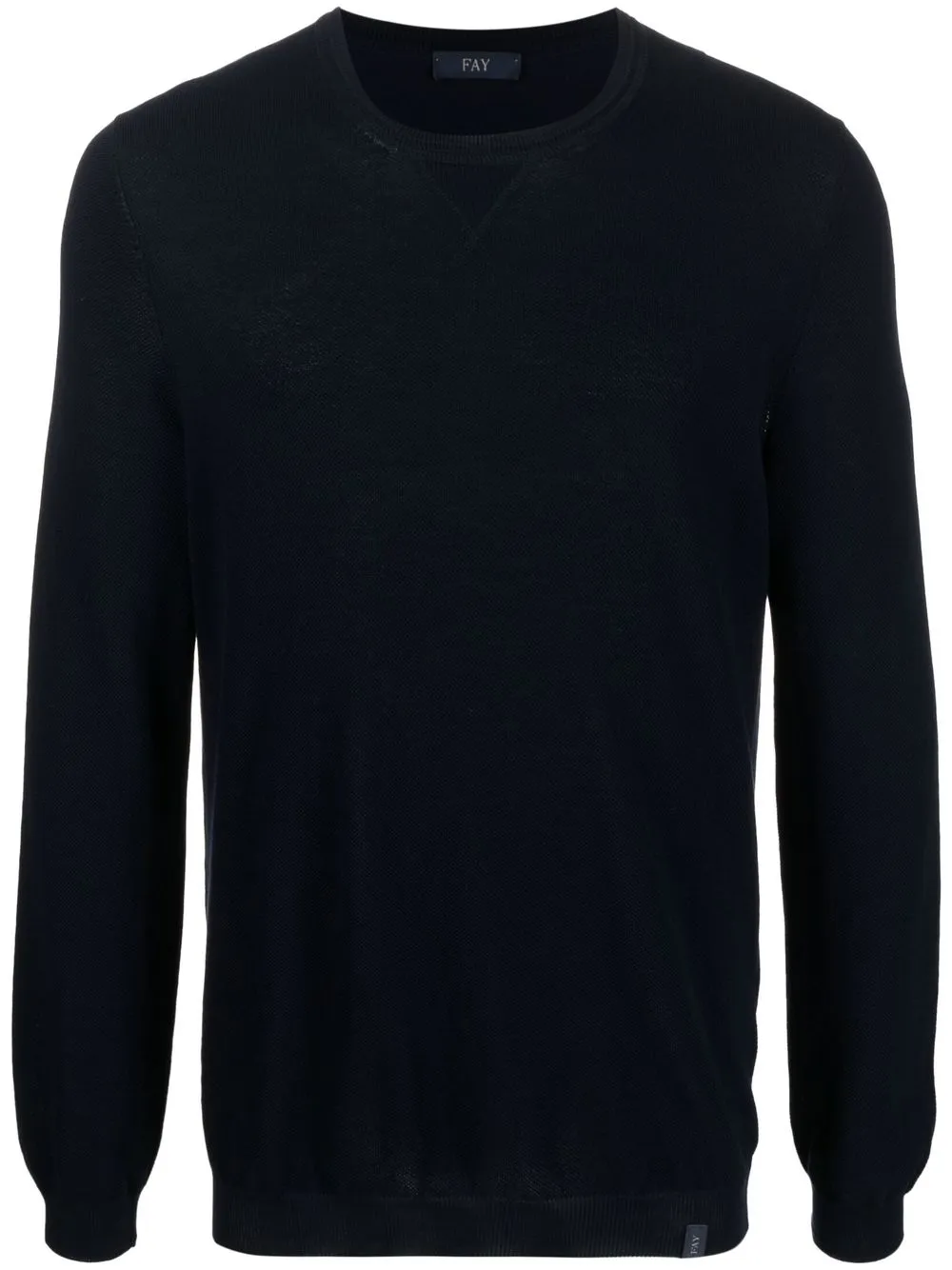 

Fay long-sleeve cotton sweatshirt - Blue