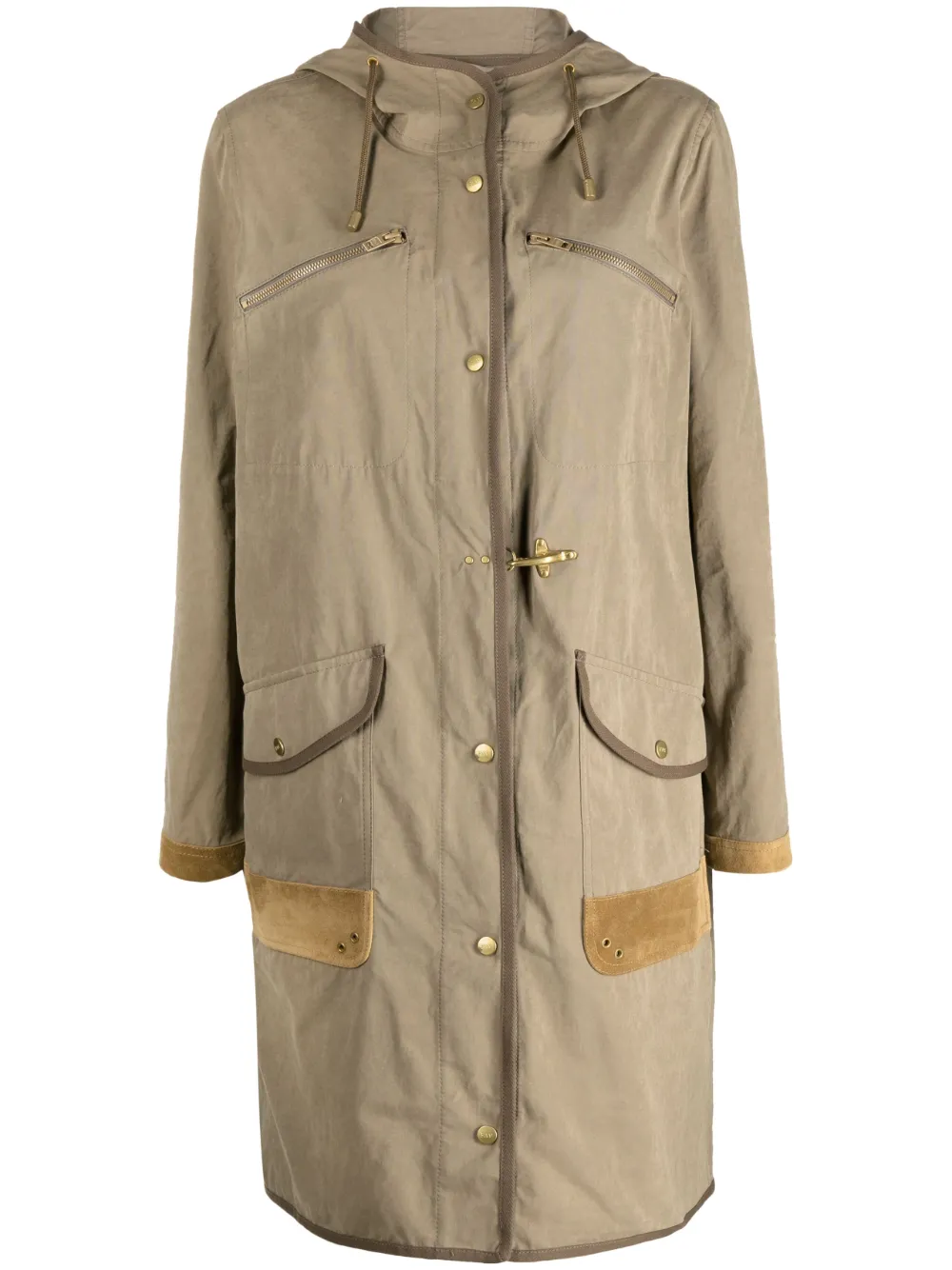 Fay multiple cargo pockets jacket - Green