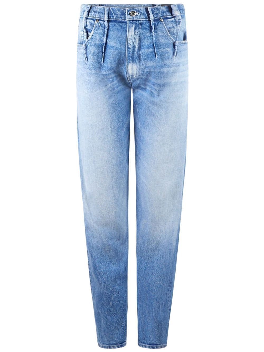 Rta Mid-rise Loose Jeans In Blue