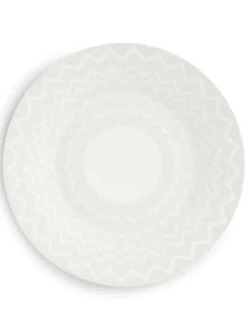 Missoni Home Zig-Zip printed plate
