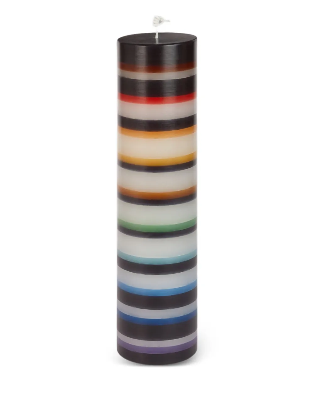 Missoni Home striped single-wick candle | Black | Image 1