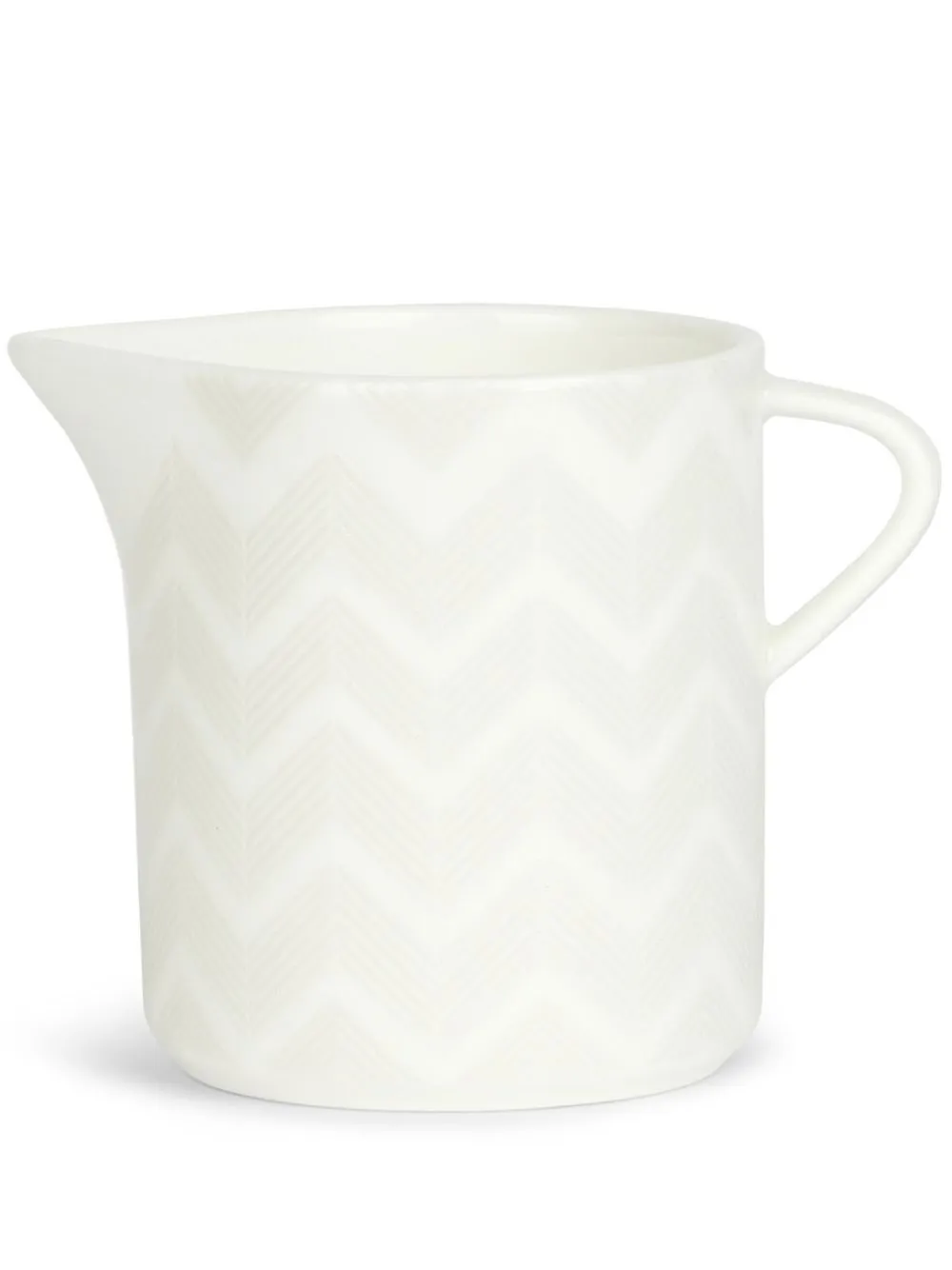 

Missoni Home Zig-Zag print jug - White