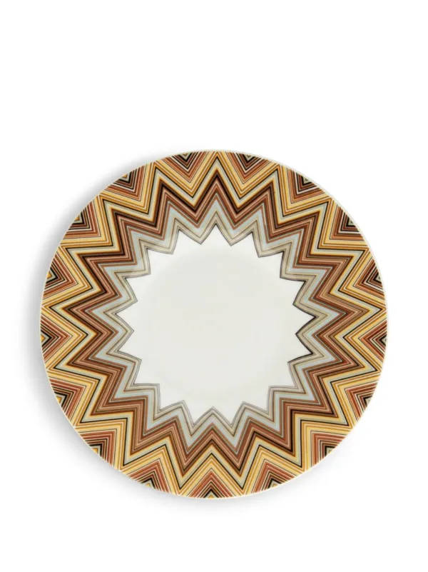 Missoni Home Zig Zag Coffee Cup Set Of 6 | Brown | FARFETCH