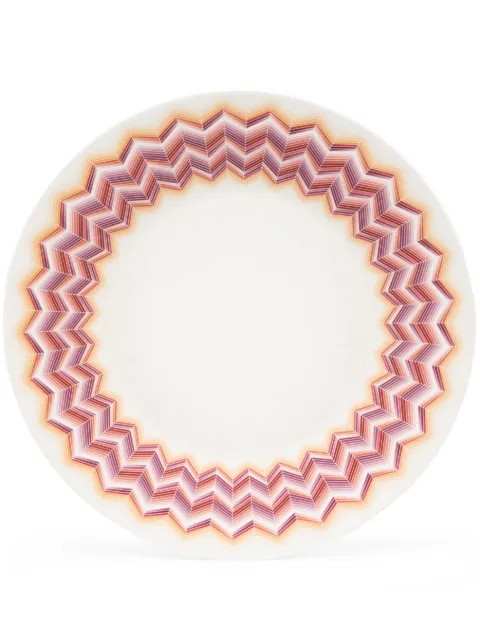 Missoni Home Zig Zag Jarris charger plate