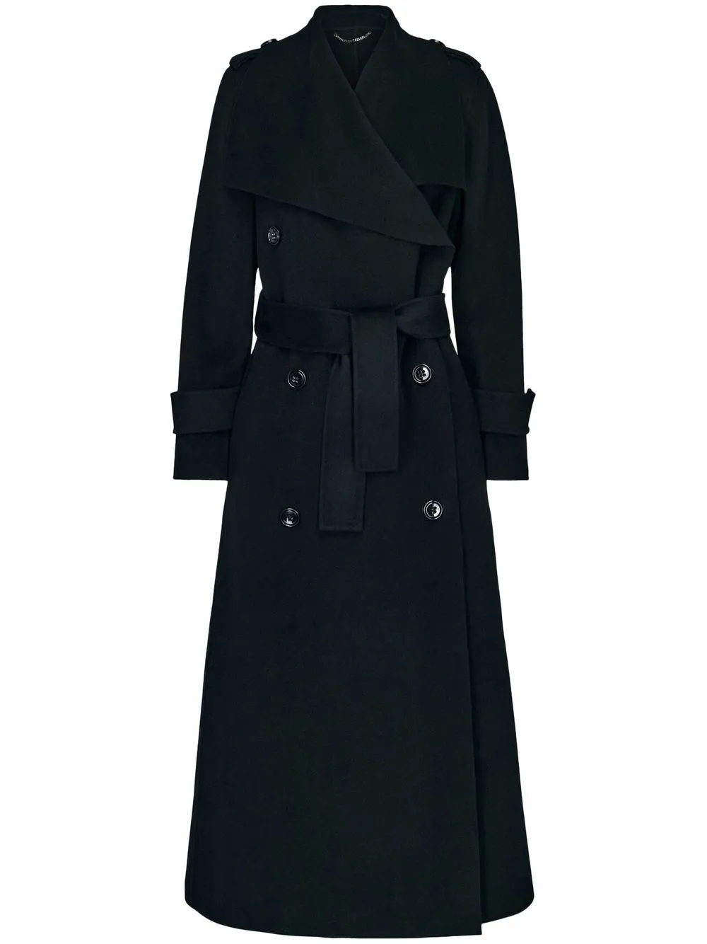 

Dorothee Schumacher Urban Attraction double-breasted coat - Black