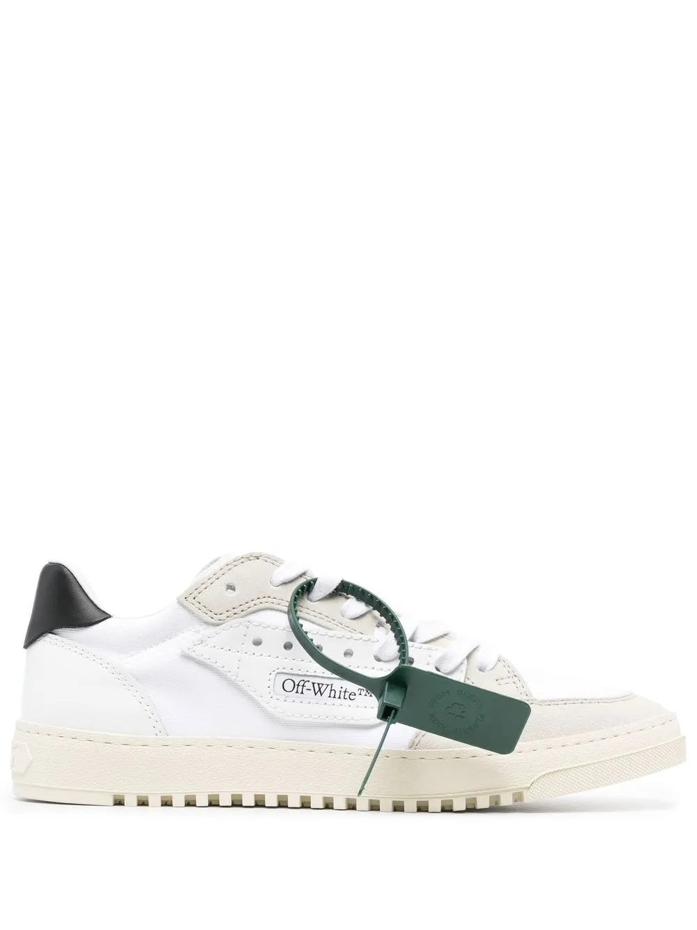 

Off-White logo-patch lace-up sneakers