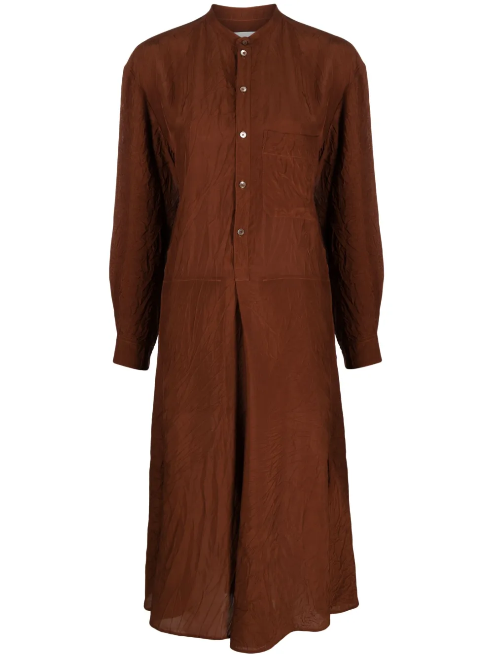 lemaire-band-collar-shirt-dress-farfetch
