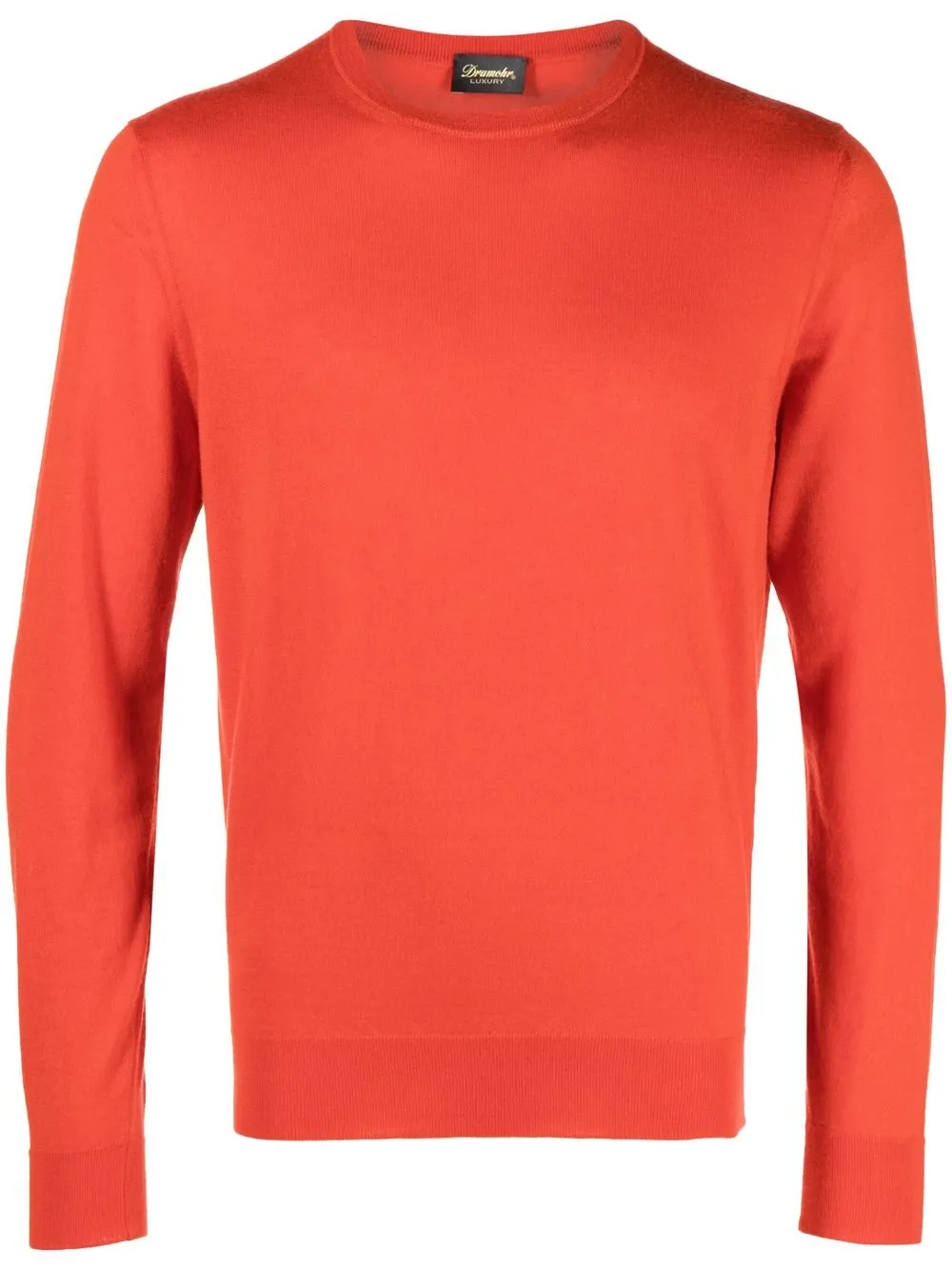 

Drumohr crew-neck cashmere jumper - Orange