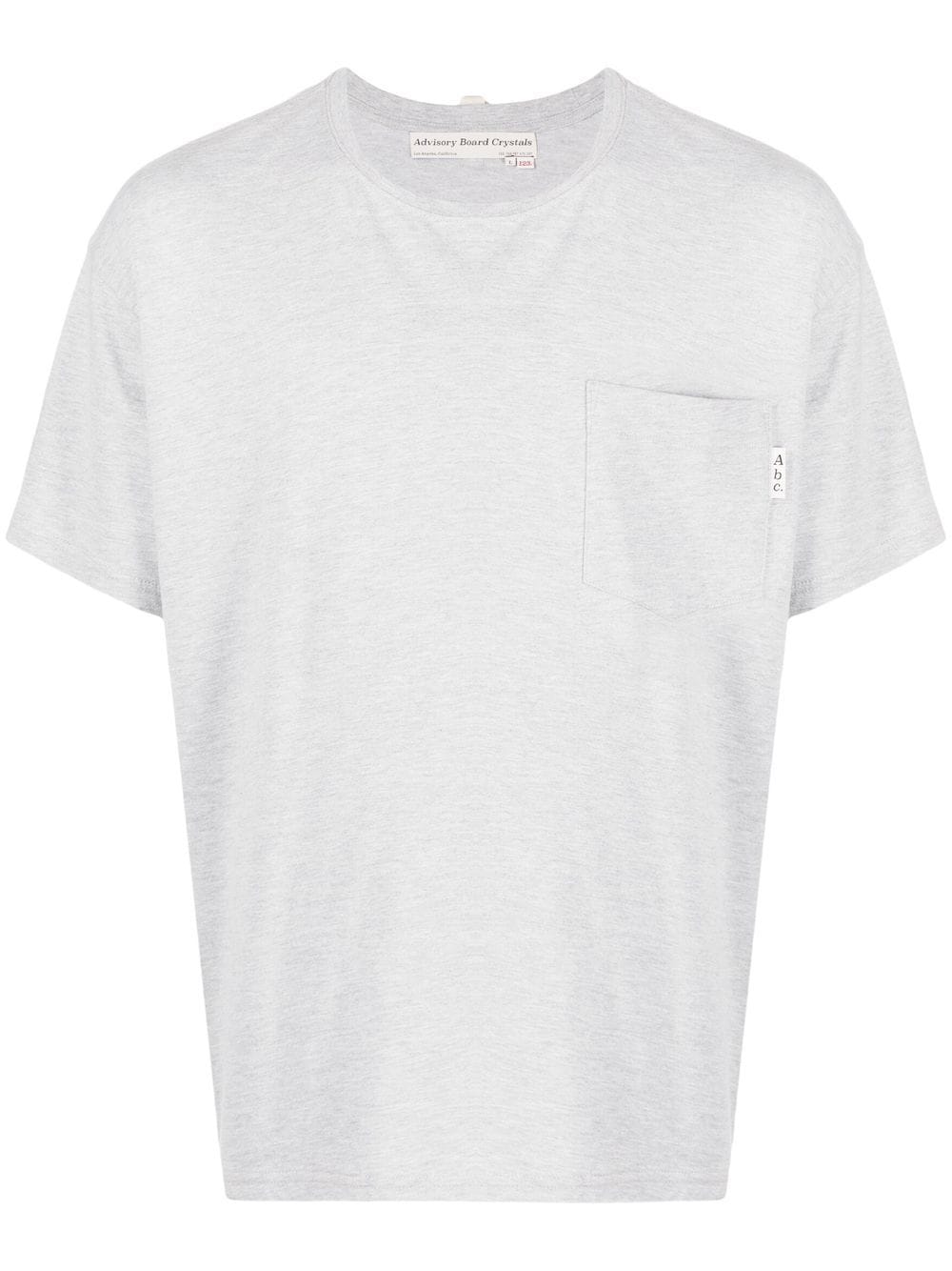 

Advisory Board Crystals playera con bolsillo de parche - Gris