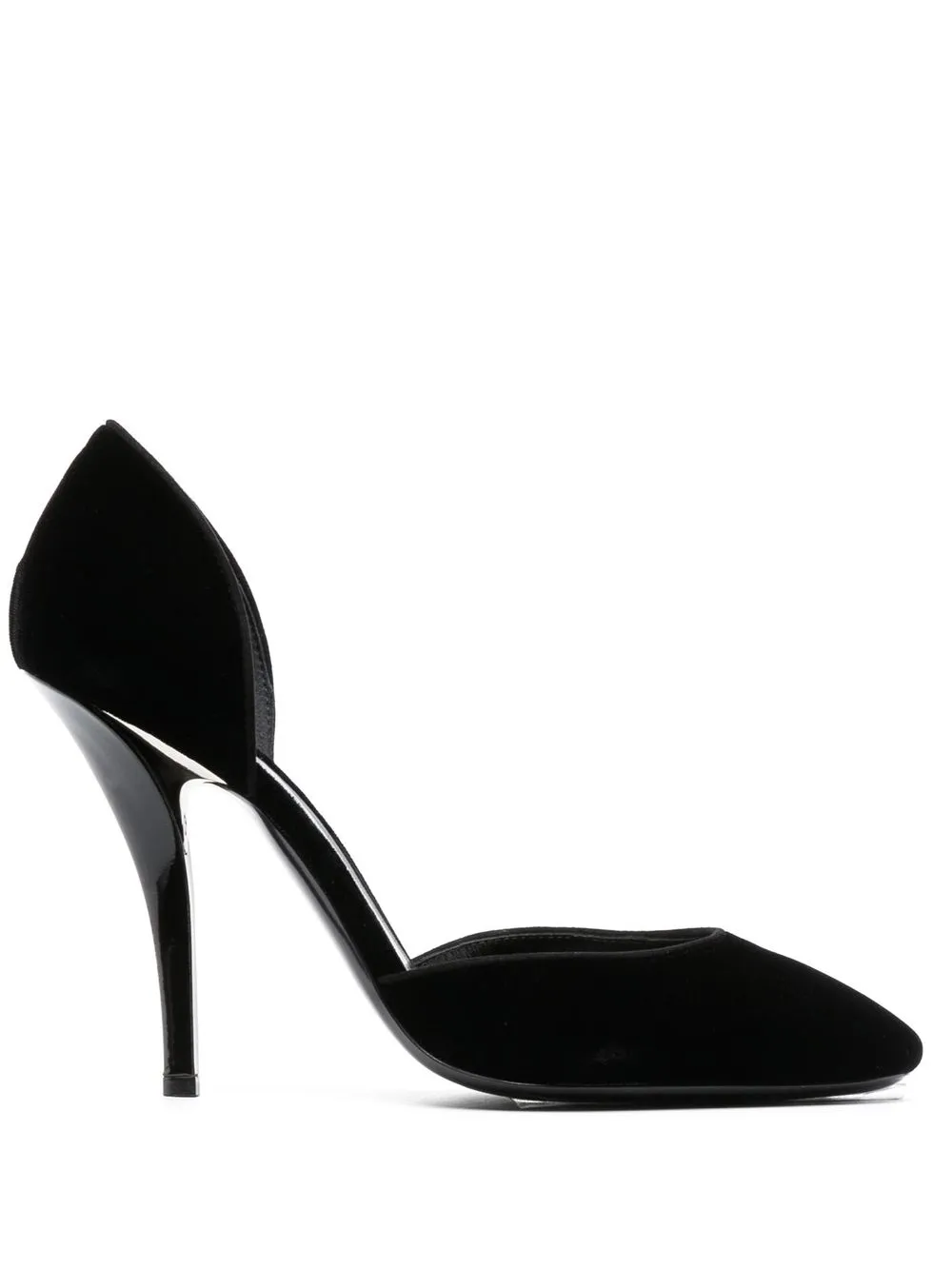 

Giorgio Armani cut-out 120mm pumps - Black