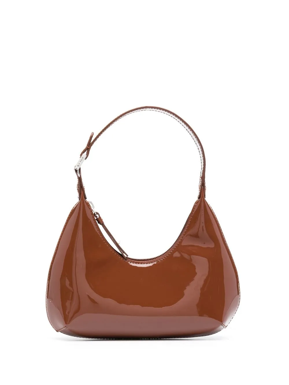 

BY FAR Baby Amber tote bag - Brown