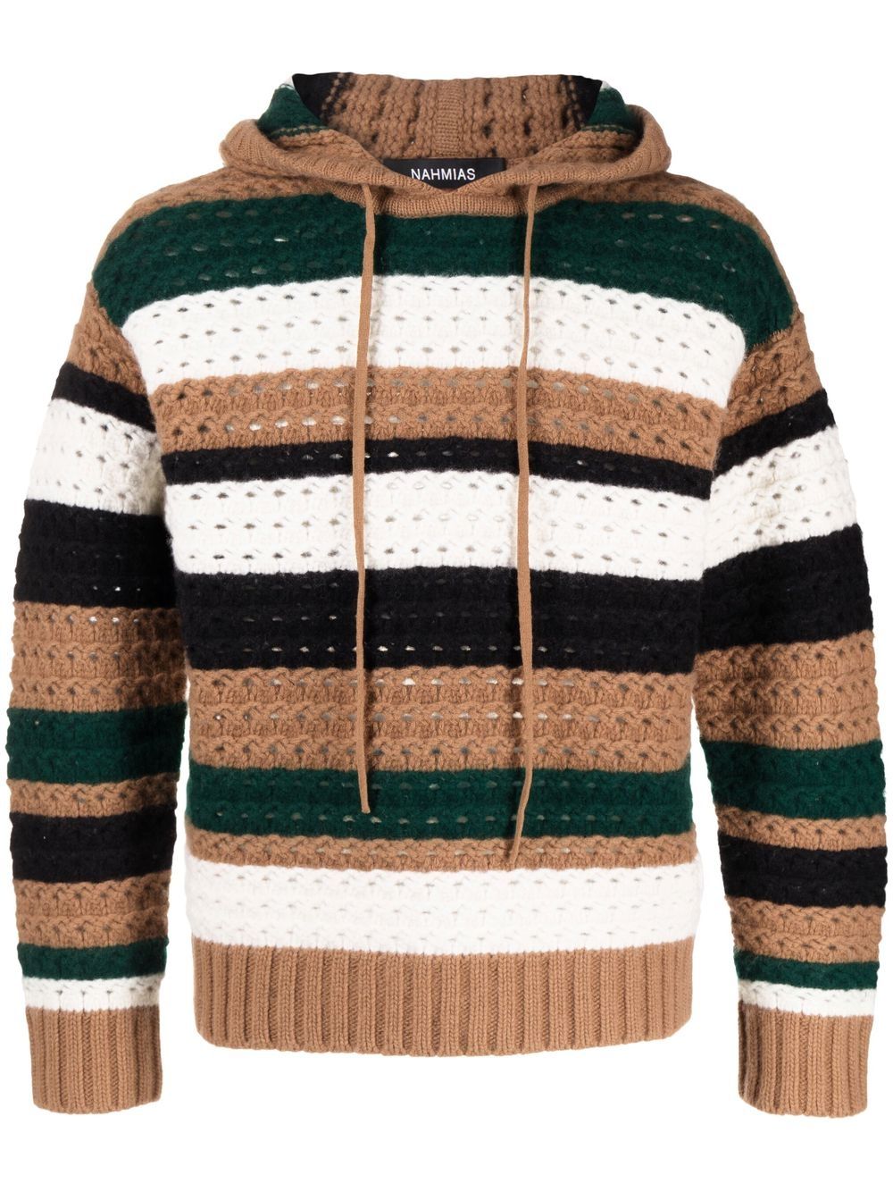 

Nahmias striped long-sleeve hoodie - Multicolour