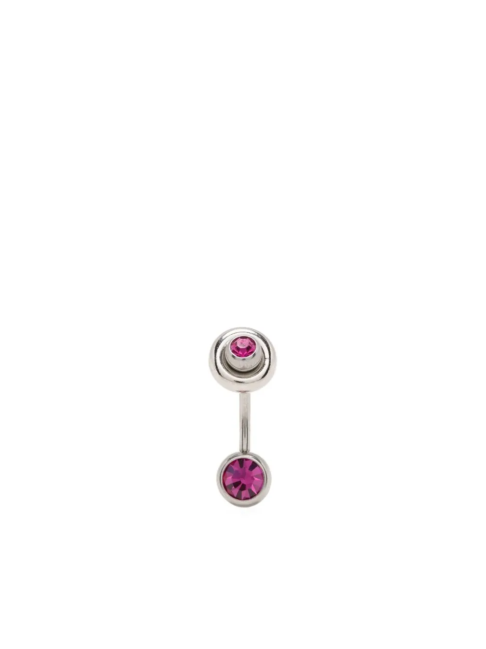 

Justine Clenquet Mindy crystal-embellished earring - Silver