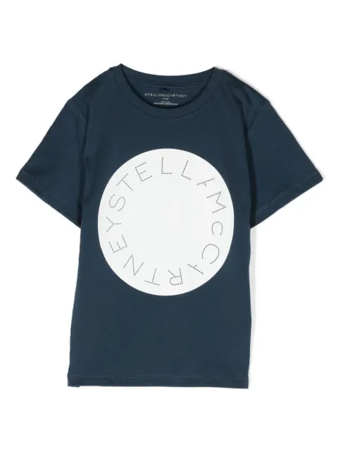 Stella McCartney Kids logo-print cotton T-shirt
