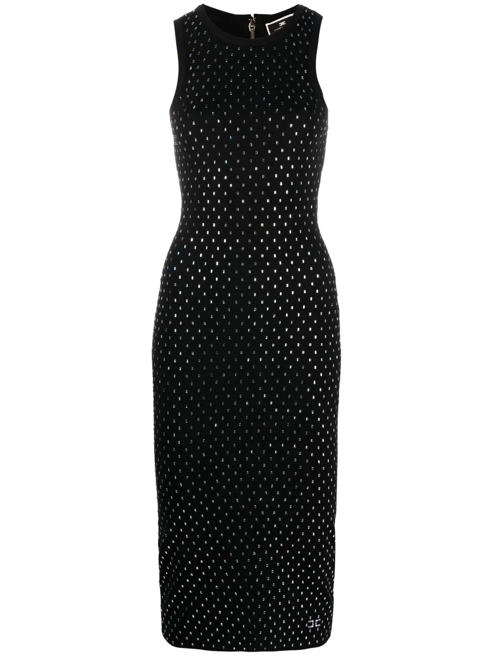 

Elisabetta Franchi crystal midi dress - Black