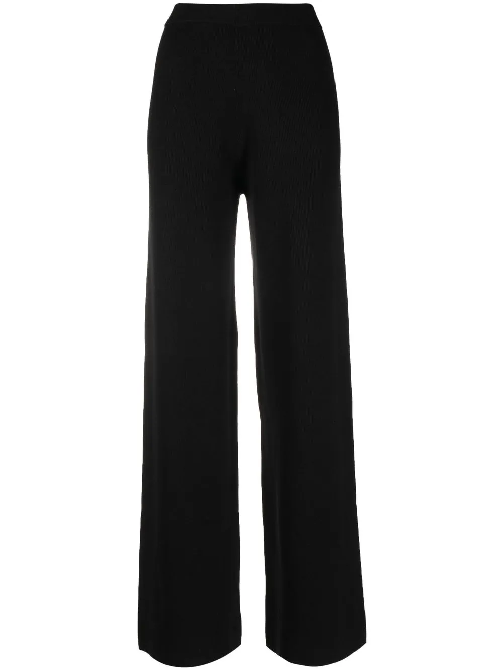 

Calvin Klein wide-leg fine-knit trousers - Black